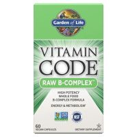 Garden of Life 生命花园, Vitamin Code, 原生複合維生素B, 60 素食胶囊.